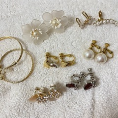 【12/15.18.21午前指定】イヤリング6セット・イヤカフ1セットの画像