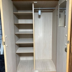 洋服箪笥　たんす【引取限定】の画像