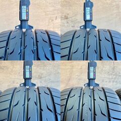 DUNLOP DIREZZA DZ102 215/45R17 87W 中古タイヤ4本セットの画像