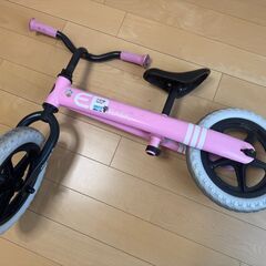 足蹴りバイク ENJOY RIDE basic（ブルー＆ピンク）の画像