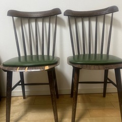 チェコ製天然木アンティークアイロニカチェアの画像