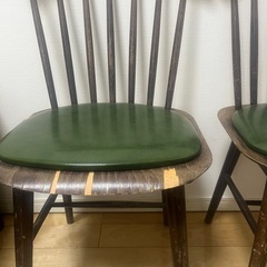 チェコ製天然木アンティークアイロニカチェアの画像