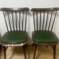 チェコ製天然木アンティークアイロニカチェアの画像