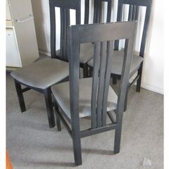 ハイバックチェア　４台　中古品　少々キズ　色補修の画像