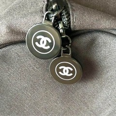 【新品未使用】 CHANEL シャネル  ノベルティ  キャンパス　ボストンバッグ   ブラックの画像