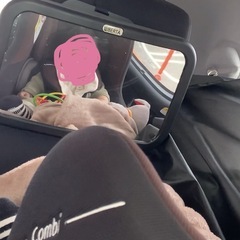 【年末まで値下げ中】カー用品　チャイルドシート用ミラーの画像