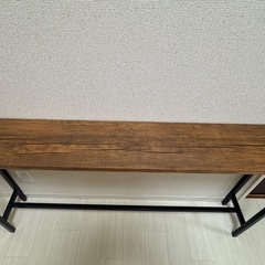 サイドテーブル  幅120×奥行き20×高さ80の画像
