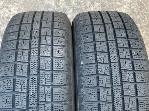 1210-1)はめ替え込み！155/65R14トーヨータイヤスタッドレス中古4本セット！ガリットG5