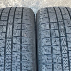 1210-1)はめ替え込み！155/65R14トーヨータイヤスタッドレス中古4本セット！ガリットG5の画像
