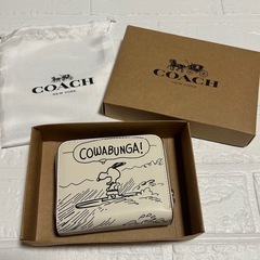 coach 二つ折り財布　新品未使用の画像