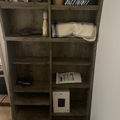 本棚　2段セットの画像