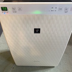 ★SHARP 加湿空気清浄機 KC-30T6-W プラズマクラスターシャワー シャープ 2018年製 14畳 動作品★の画像
