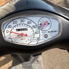 【動画あり】 レッツ CA4AA FI 低走行車タイヤ前後バリ山 原付スクーターの画像