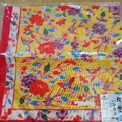 沖縄伝統琉球紅型　ハンカチ　新品の画像