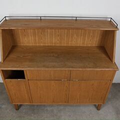 『メーカー不明』オープンシェルフ カップボード 飾棚  飾り棚 食器棚 リビング収納 RWshe2の画像