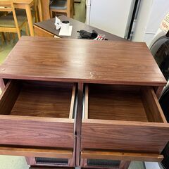 【リサイクルショップ ピカソ 小松原】🪵✨【幅75cm✨フラップ式収納キャビネット】✨🪵★1321★の画像