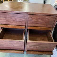 【リサイクルショップ ピカソ 小松原】🪵✨【幅75cm✨フラップ式収納キャビネット】✨🪵★1321★の画像