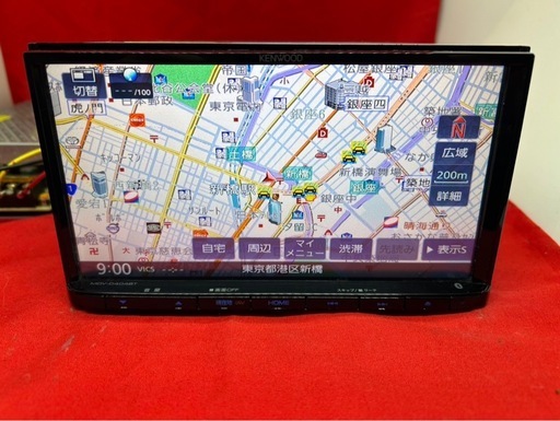 ⭐︎美品⭐︎KENWOOD 2024春地図MDV-D404BT 新品バックカメラ付き