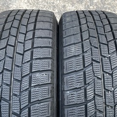 1210-3)はめ替え込み！195/65R15良品グッドイヤースタッドレス中古4本セット！2018年製アイスナビ6の画像