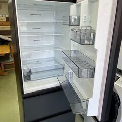 【リサイクルショップ ピカソ 小松原】🌈✨【2023年製‼️356L✨】🧊TOSHIBA 東芝✨3ドア冷蔵庫✨GR-U36SC（KZ）✨ブラック🖤★5053★の画像