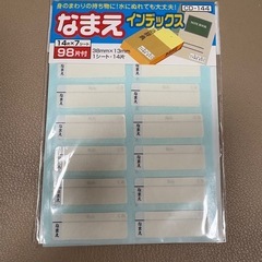 インデックスの画像