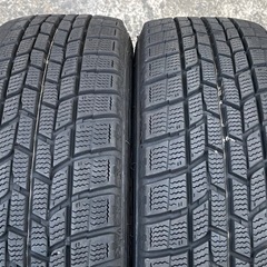 1210-4)はめ替え込み！175/65R15良品グッドイヤースタッドレス中古4本セット！2018年製アイスナビ6の画像