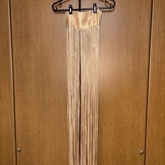 キラキラカーテン　ゴールドの画像