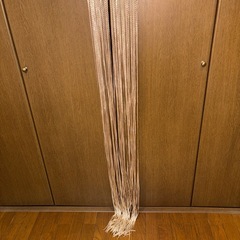 キラキラカーテン　ゴールドの画像