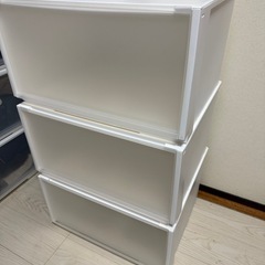 ニトリ収納ケース3個組の画像