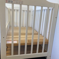 KATOJI  カトージ　ベビーベッド　ホワイトの画像