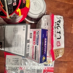カップ麺等食品セットの画像