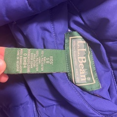 L.L.Bean ダウンジャケット　リバーシブル　124〜132㎝　の画像