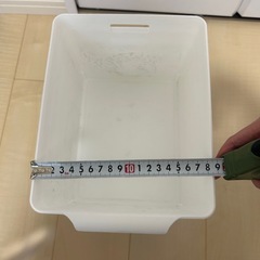 【取引決定】収納ボックス7個/ホワイトの画像