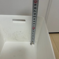 【取引決定】収納ボックス7個/ホワイトの画像