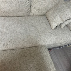 カウチソファー ソファーの画像