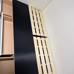 寝具  収納付きベッドフレーム シングルの画像