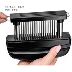 新品未使用  肉筋切り器 ミートテンダライザー 肉たたきの画像