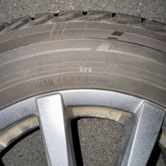 【スタッドレス4本セット】ヨコハマ　アイスガード 195/65R15 2020年製　溝7分　ホイール付の画像