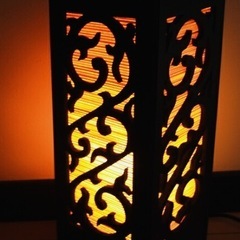 アジアンテイスト　間接照明の画像