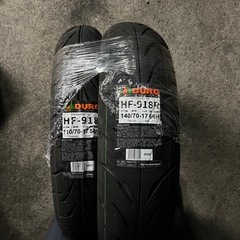 ダンロップOEM 110/70-17 140/70-17 タイヤ の画像