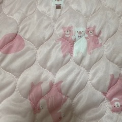 ベビーベッド（60×90）解体済み！日本製布団セット付きでお得の画像