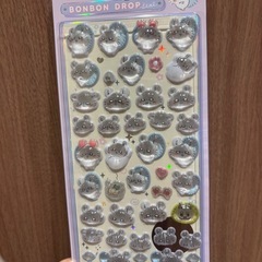 ちいかわ　ボンボンドロップシール3種セット
の画像