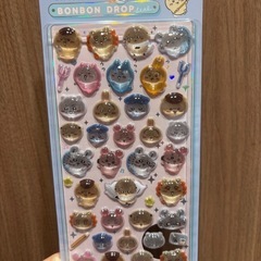 ちいかわ　ボンボンドロップシール3種セット
の画像