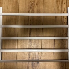 洗濯機横　折りたたみ式収納 の画像