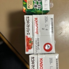 カゴメトマトジュース他 ・甘柿の画像