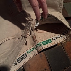 パンツ ペインターパンツ　デニムパンツ　united colors of BENETTON ベネトン　レディースMサイズの画像