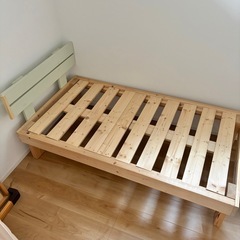 ジュニアサイズ　ハンドメイドベッド　お譲りしますの画像