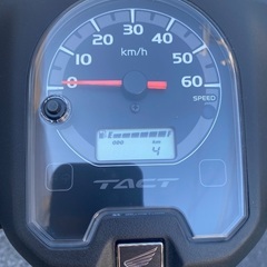 ホンダ　タクトベーシック　AF79 黒　ほぼ新車の画像