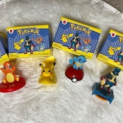 ポケモン フィギュア 4体セット　ハッピーセット第一弾コンプリートの画像