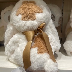 スティッチぬいぐるみWinter Whiteの画像